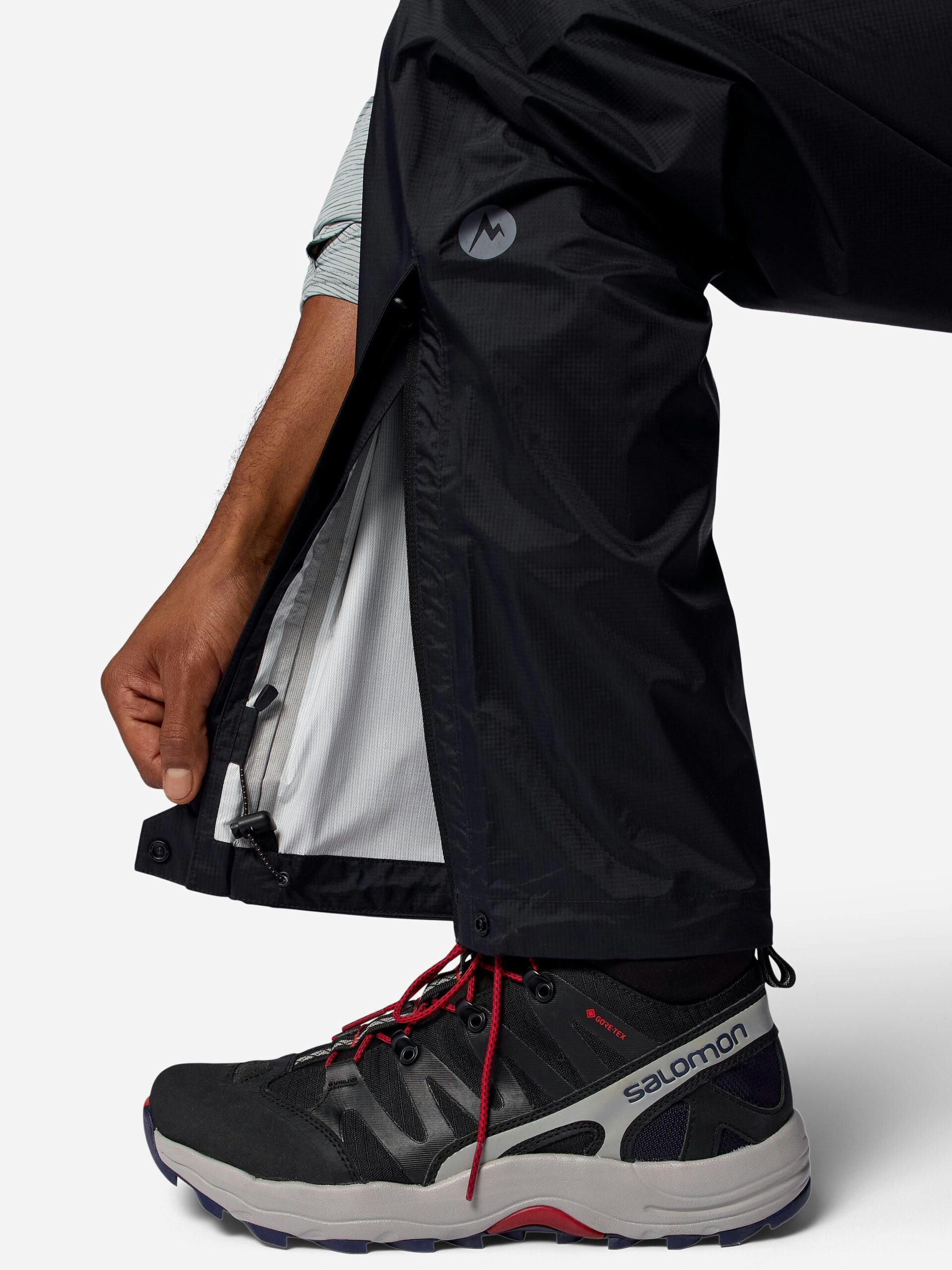 Marmot Men's PreCip® Evo Rain Pants - Long in Black - Image 6