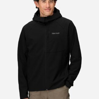 Marmot Men's Pinnacle DriClime® Weatherproof Hoody (Spring 2026) in Black