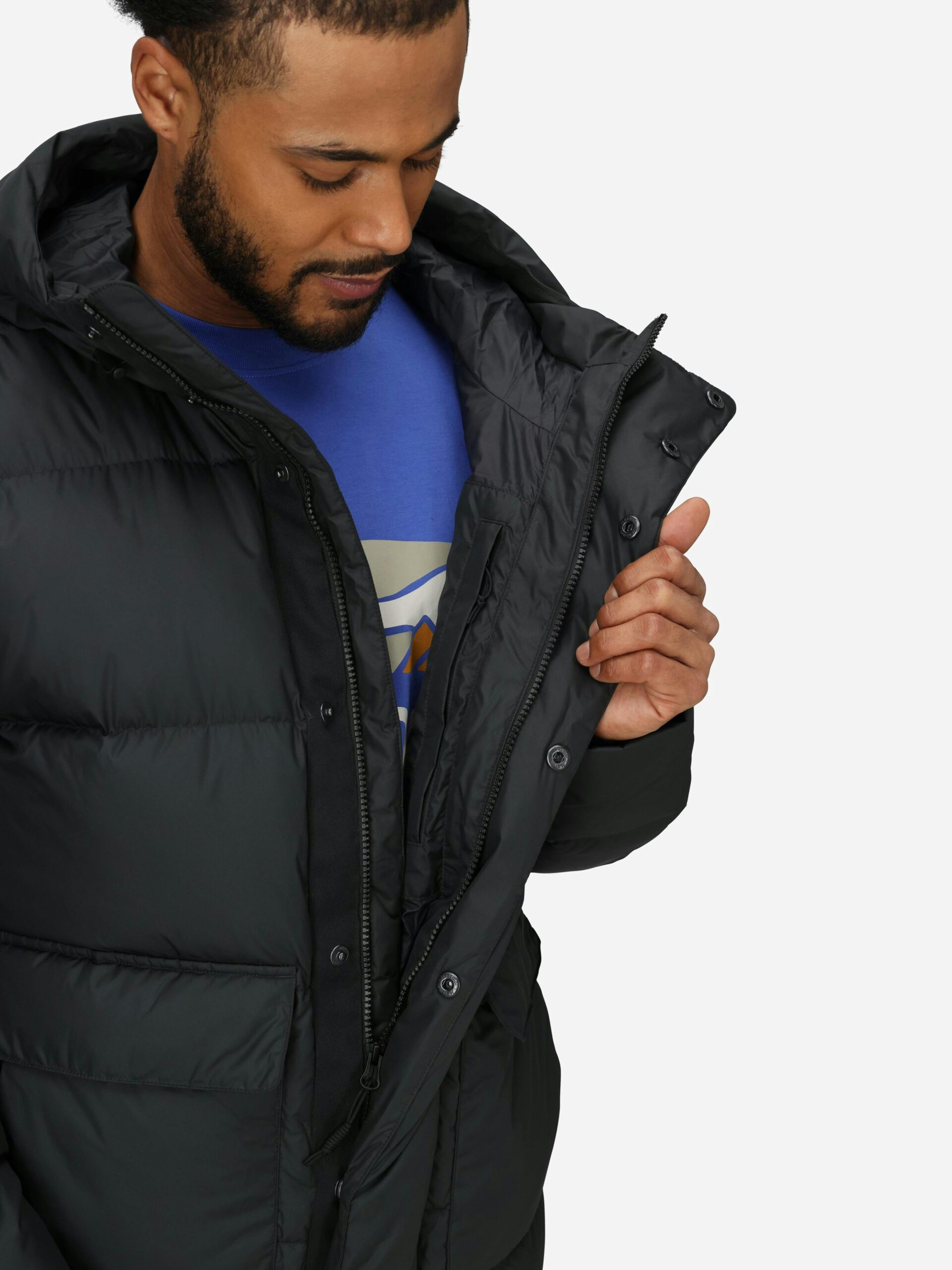 Marmot Men's Stockholm Down Jacket in Black - Image 5