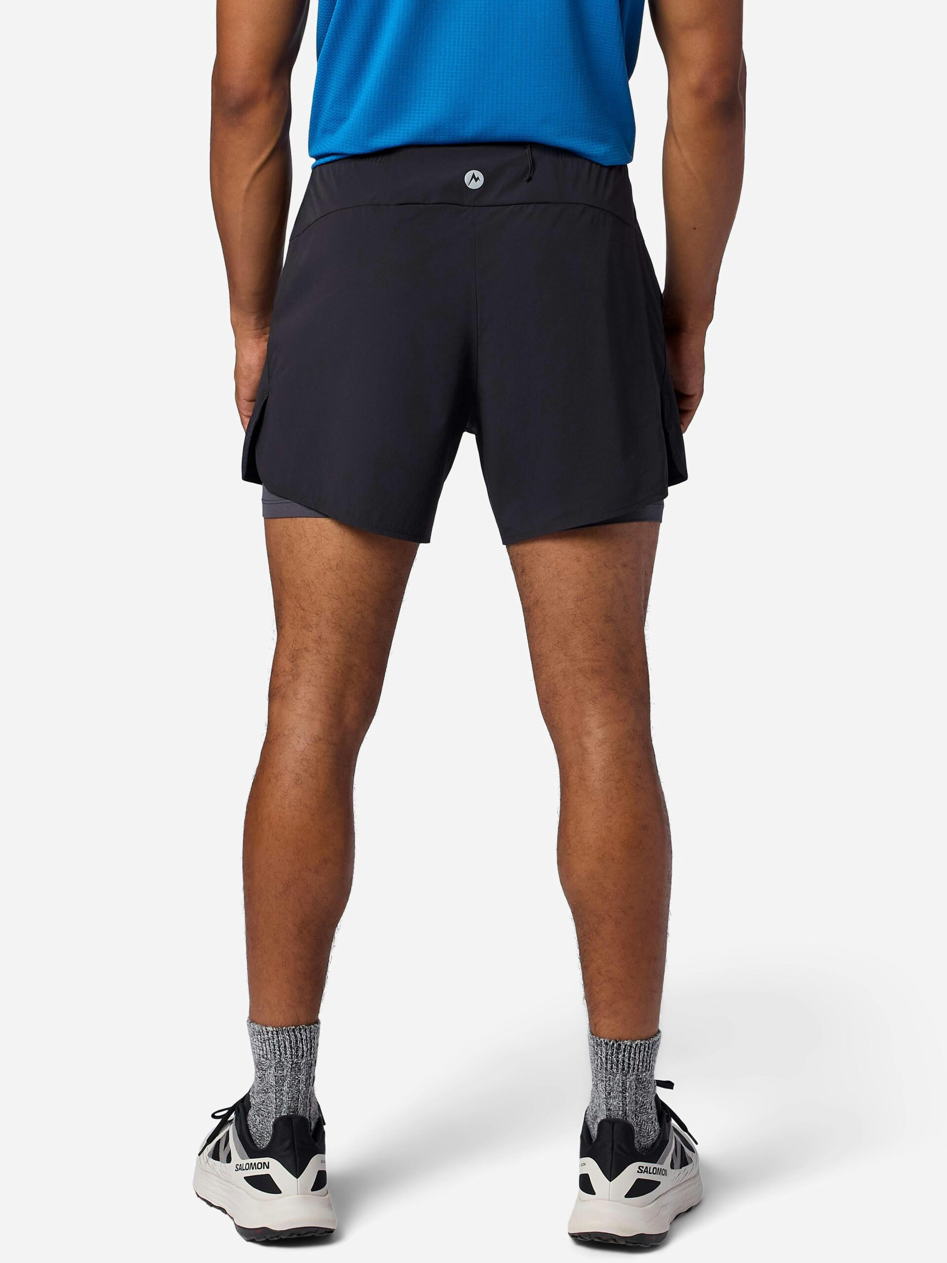 Marmot Men's Unpaved Lined Active Short 5" in Black - Image 4