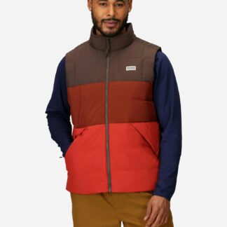 Marmot Men's Ares Down Vest (Fall 2025) in Hickory Nut/Pecan/Sumac