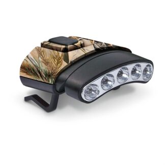 Cyclops Orion 45 degree Tilt Clip Lights, 2 Pack (1 Black, 1 Camo)