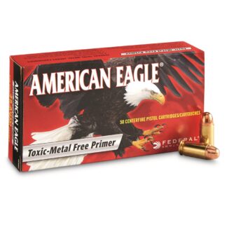 Federal American Eagle Pistol, .45 ACP, TMJ, 230 Grain, 50 Rounds