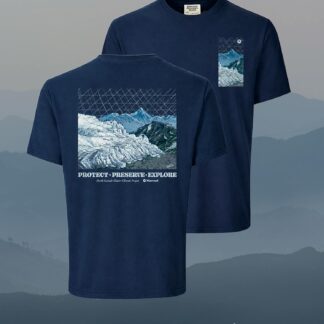 Jill Pelto x Marmot Short-Sleeve T-Shirt in Arctic Navy | Organic Cotton