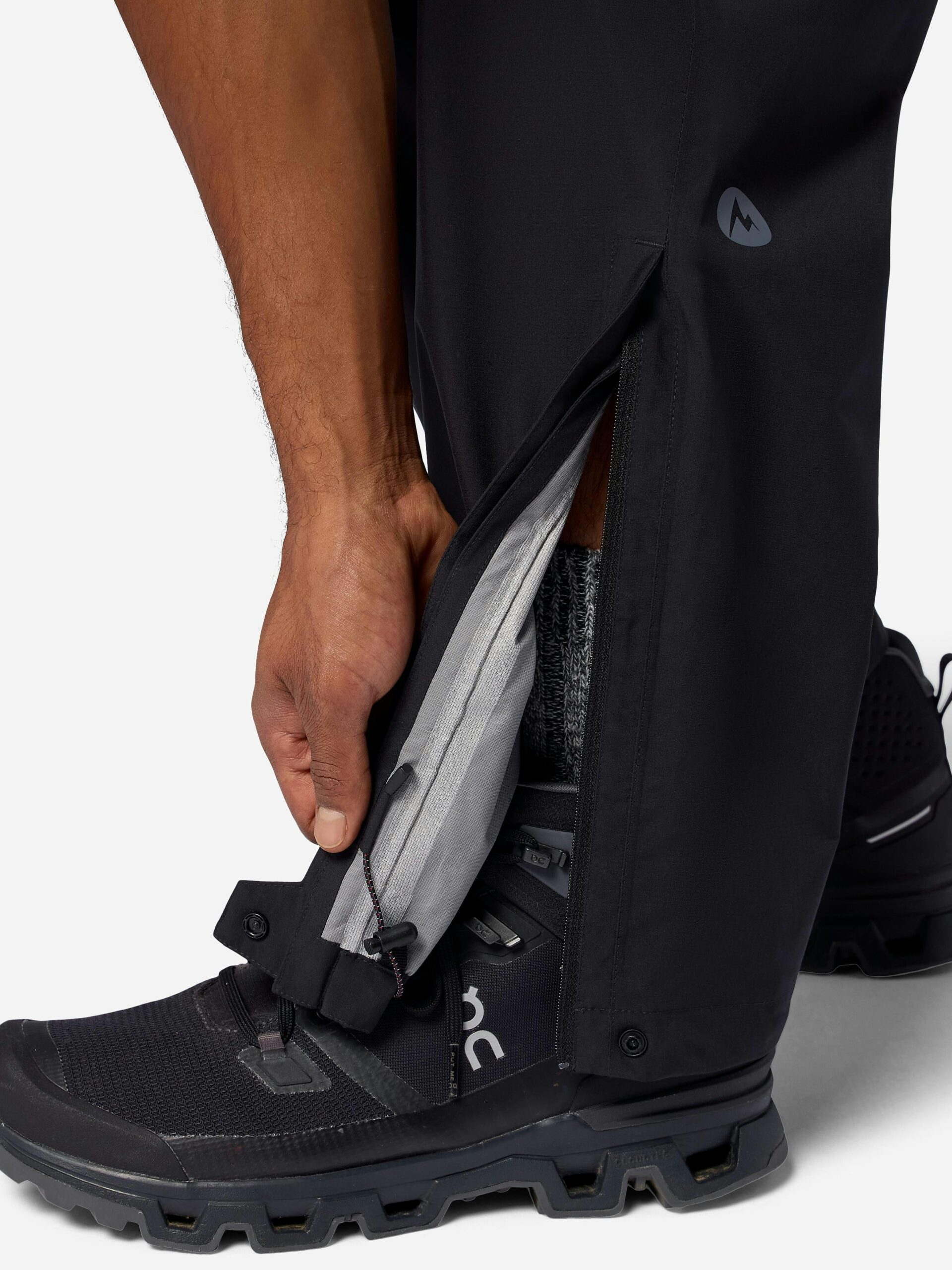 Marmot Men's PreCip® Evo Flex Rain Pants in Black - Image 6