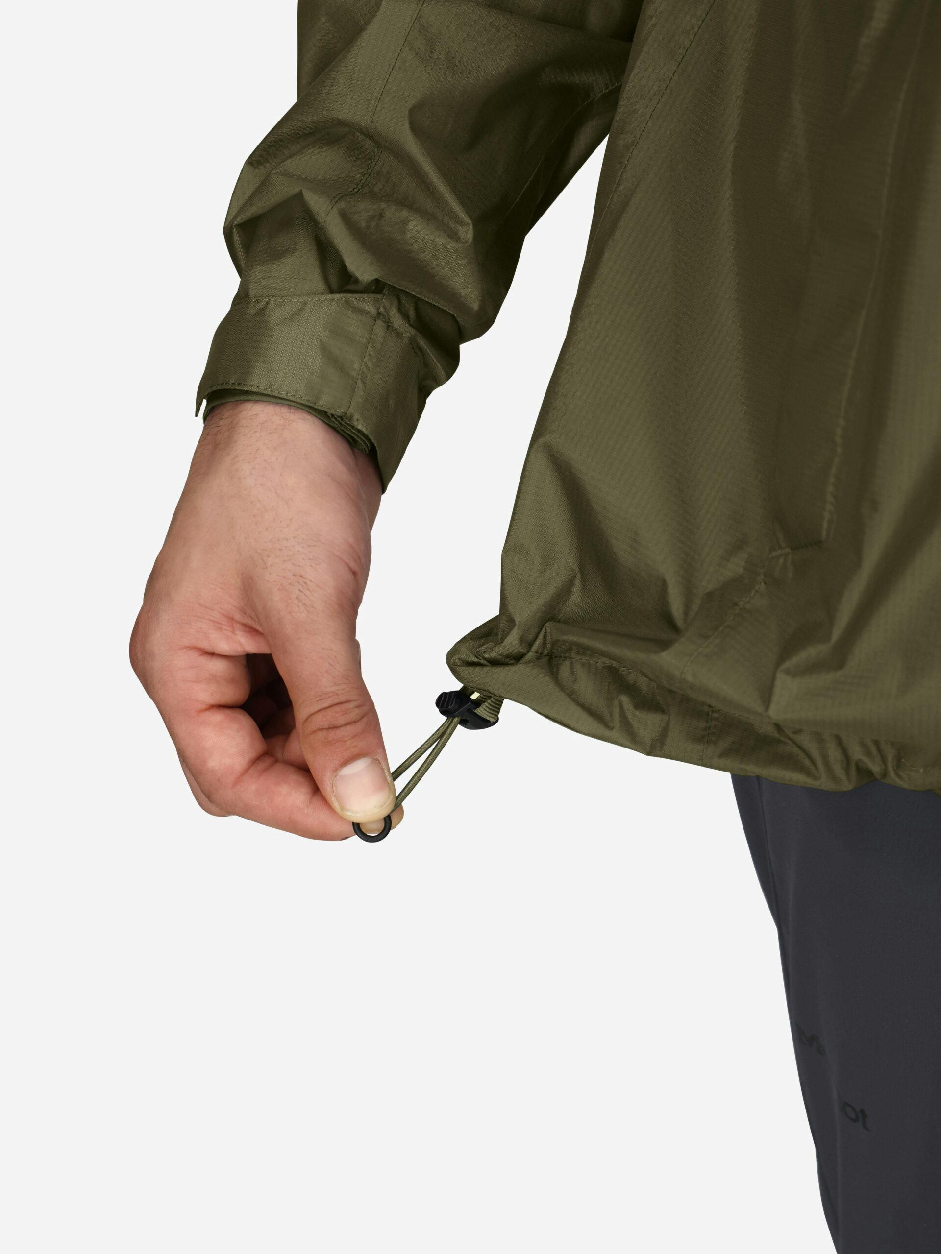 Marmot Men's PreCip® Eco Rain Jacket in Nori - Image 5