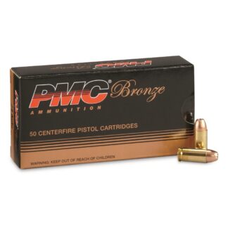 PMC Bronze, .32 ACP, JHP, 60 Grain, 50 Rounds