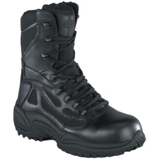 Women's Reebok® Composite Toe 8" Side Zip Stealth Boots