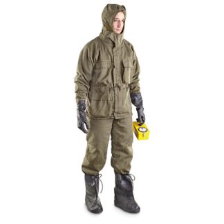 Italian Military Surplus NBC Suit, Used