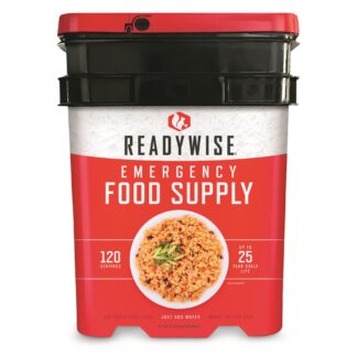 ReadyWise Entree Only Grab & Go Emergency Food Supply, 120 Servings