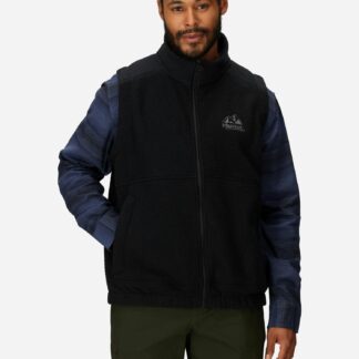 Marmot Wanderer High-Pile Fleece Vest (Fall 2025) in Black