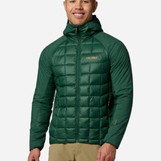 Marmot Men's GridLite Down Hoody in Pine Forest