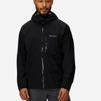Marmot Men's Superalloy Bio Rain Jacket in Black