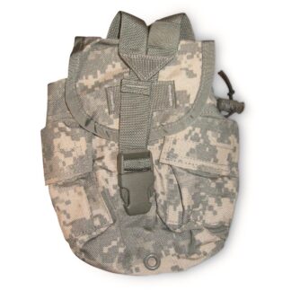 U.S. Military Surplus MOLLE II Canteen General Purpose Pouch, Used