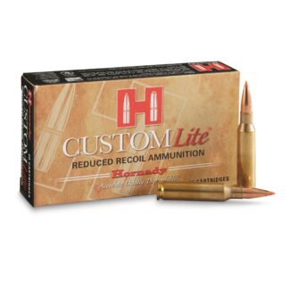 Hornady CustomLite, 7mm-08 Rem., SST, 120 Grain, 20 Rounds