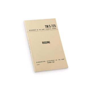 U.S. Military Surplus Technical Manual on Rigging, New