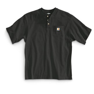 Carhartt Workwear Short-sleeve Pocket Henley Shirt