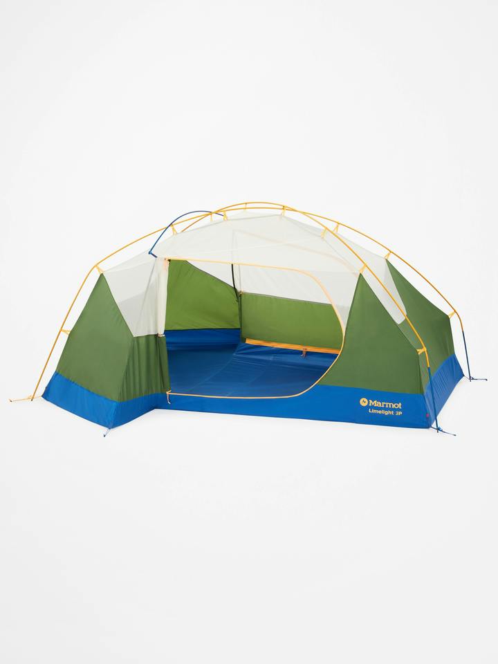 Marmot Limelight 3-Person Tent in Foliage/Dark Azure - Image 6