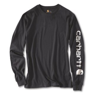 Carhartt Men's Workwear Long-sleeve Graphic Logo Shirt