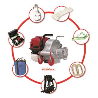 Portable Winch Co. PCW3000-HK 1,550-lb. Gas-powered Portable Winch Hunting Kit