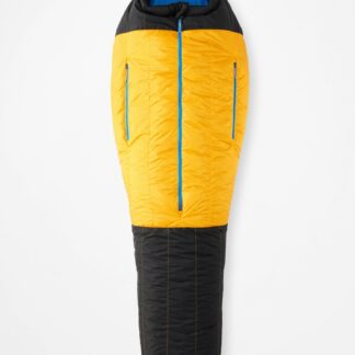 Marmot Men's Col -20° Down Sleeping Bag - Long in Solar/black