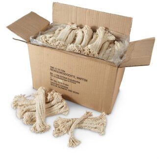 German Military Surplus Gun Cleaning Wicks, 1,000 Wicks, New