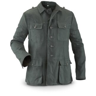 Men's German Military M40 Work Jacket, Reproduction, Summer