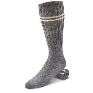 German Military WWII Wool Socks, Reproduction