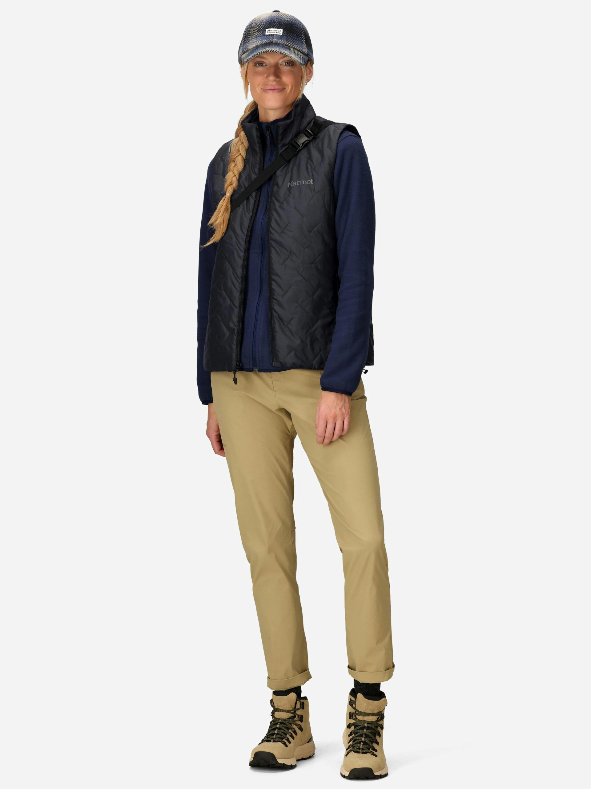Marmot Women’s MonoQuilt PrimaLoft® Insulated Vest (Spring 2026) in Black - Image 4