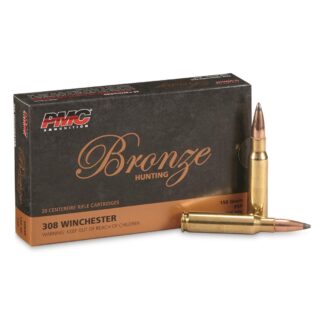PMC Bronze, .308 Winchester, 150 Grain, SP, 20 Rounds