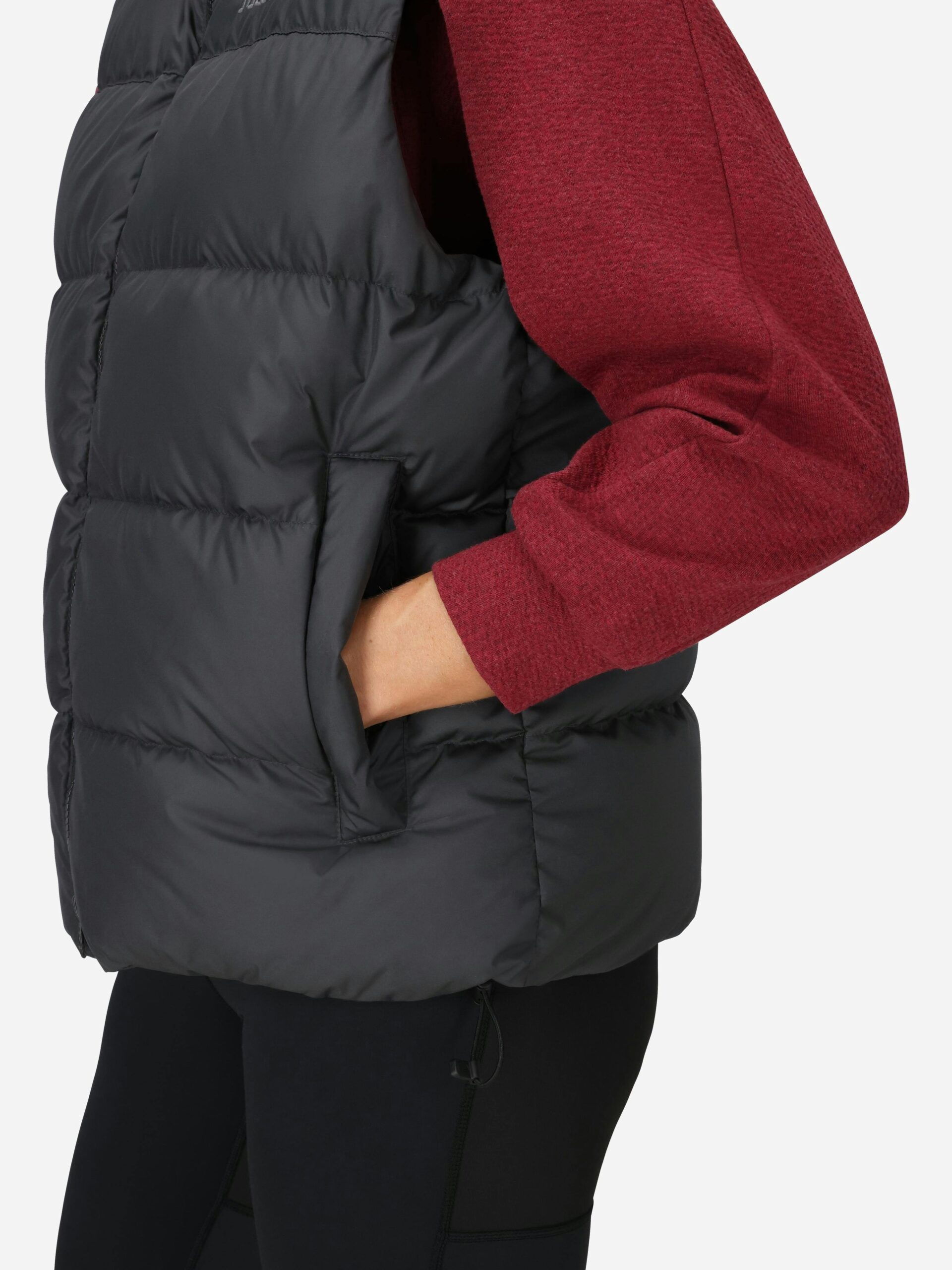 Marmot Women's Strollbridge Down Hooded Vest (Fall 2025) in Black - Image 6