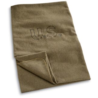 U.S. Military Style 64" x 84" Embroidered Blanket