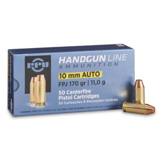 Prvi Partizan 10mm, JFP, 170 Grain, 50 Rounds