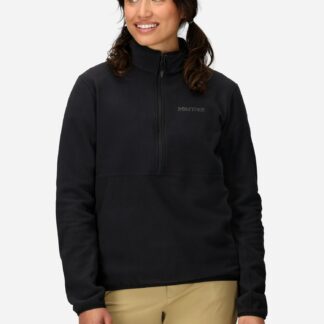 Marmot Women's Rocklin Half-Zip Pullover in Black