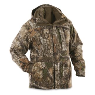 Guide Gear Steadfast 4-in-1 Hunting Parka, 150 Gram Thinsulate, Waterproof