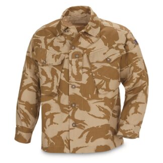 British Military Surplus Desert DPM Tropical Long Sleeve Shirt, New