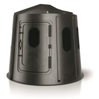 Maverick 6-Shooter Hard Side Hunting Blind, Black