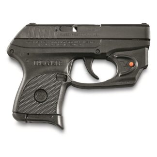 Ruger LCP, Semi-Automatic, .380 ACP, 2.75" Barrel, Viridian E-Series Red Laser, 6+1 Rounds
