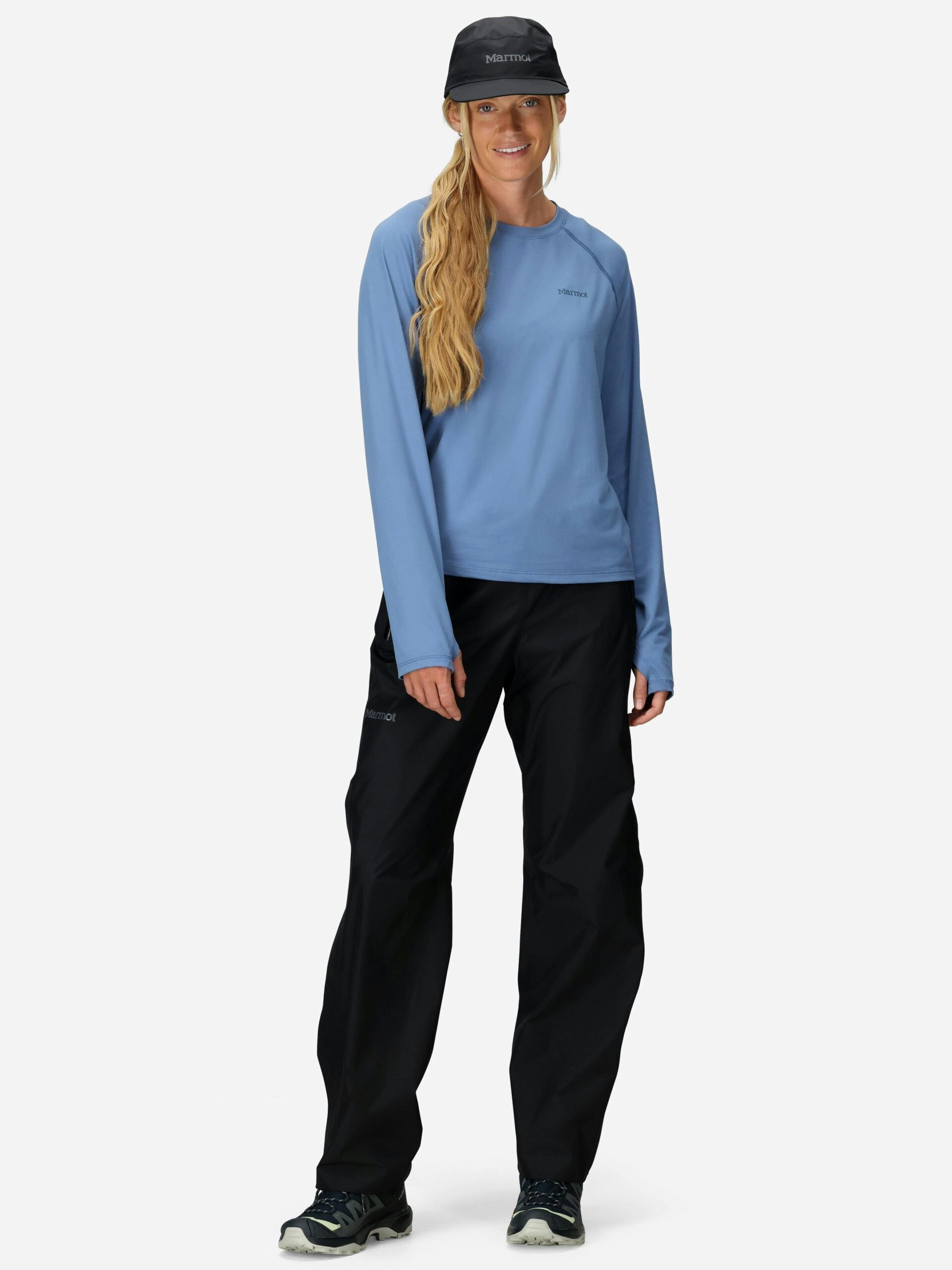 Marmot Women's Minimalist Pertex® Rain Pant in Black - Image 4