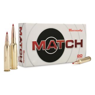 Hornady Match, 308 Winchester, ELD Match, 168 Grain, 20 Rounds