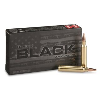 Hornady BLACK, .223 Remington, BTHP Match, 75 Grain, 20 Rounds