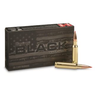 Hornady BLACK, .308 Winchester, A-MAX, 168 Grain, 20 Rounds