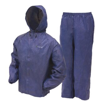 frogg toggs Kids' Waterproof Ultra Lite Rain Suit, 2 Piece