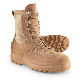U.S. Military Surplus GORE-TEX Combat Boots, Hot Weather, Used