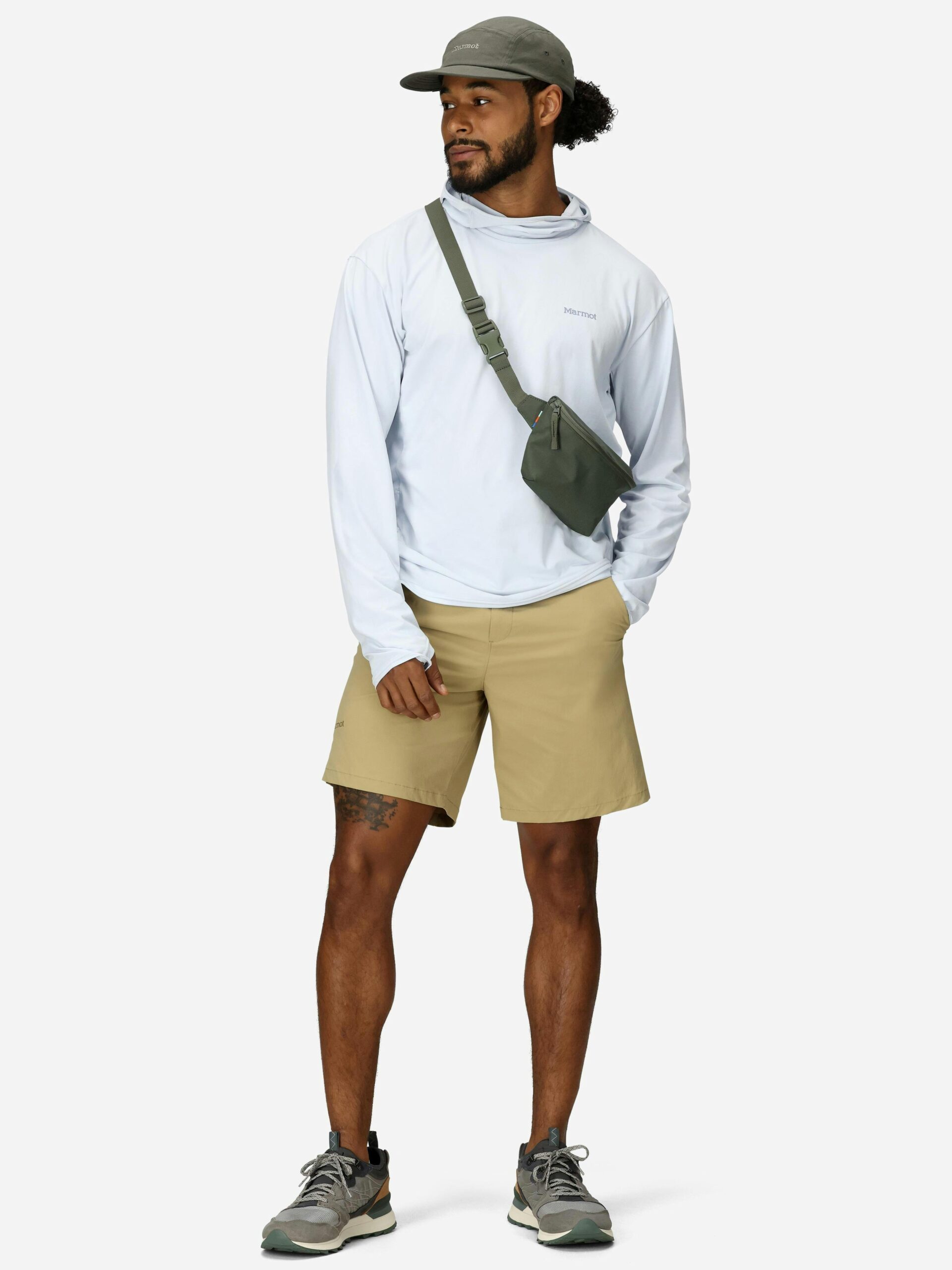 Marmot Men's AirExchange UPF 50 Hoody in Vapor - Image 4