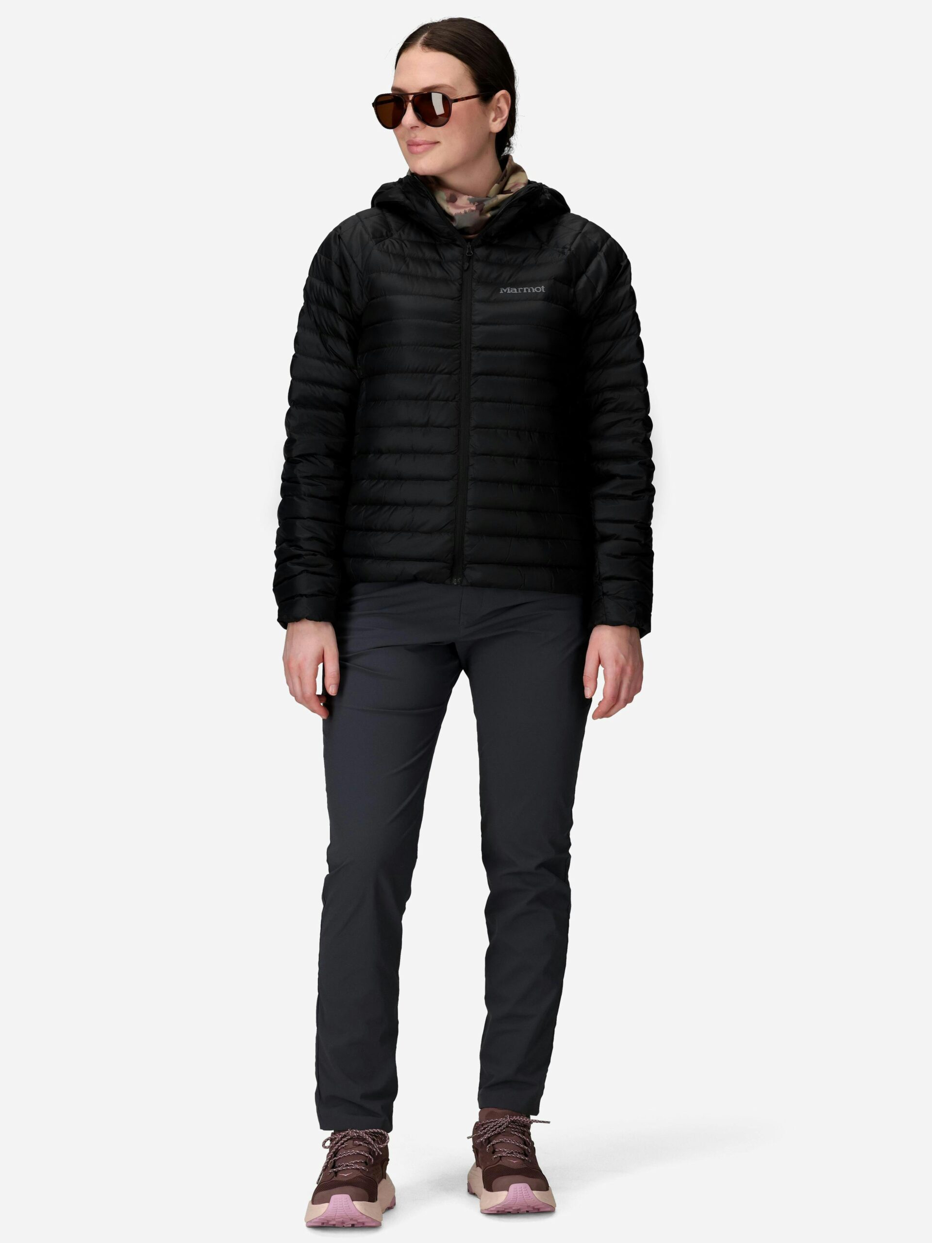 Marmot Women's Hype Down Hoody (Fall 2025) in Black - Image 4
