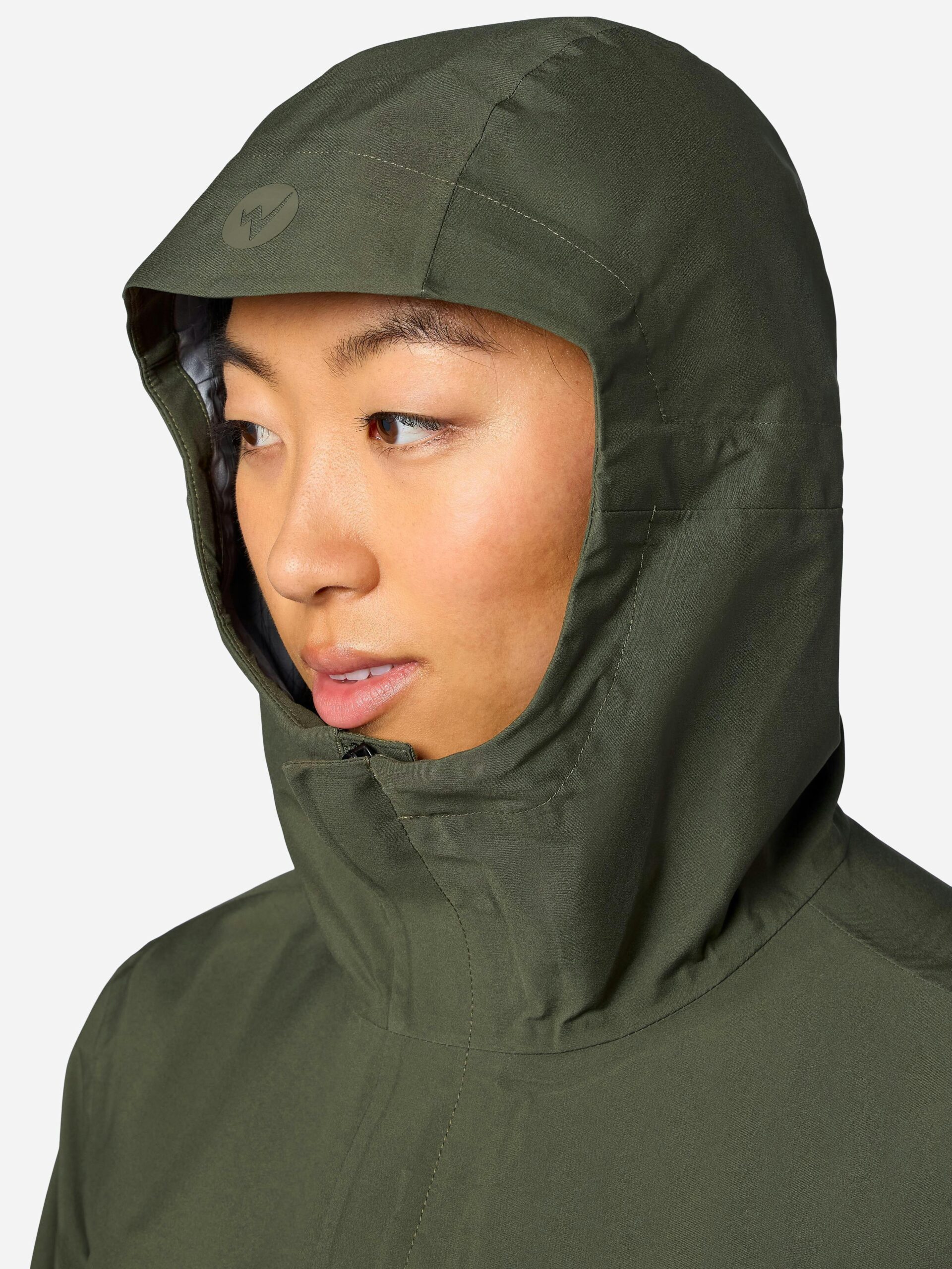 Marmot Women's PreCip® Evo Pro Rain Jacket in Nori - Image 6