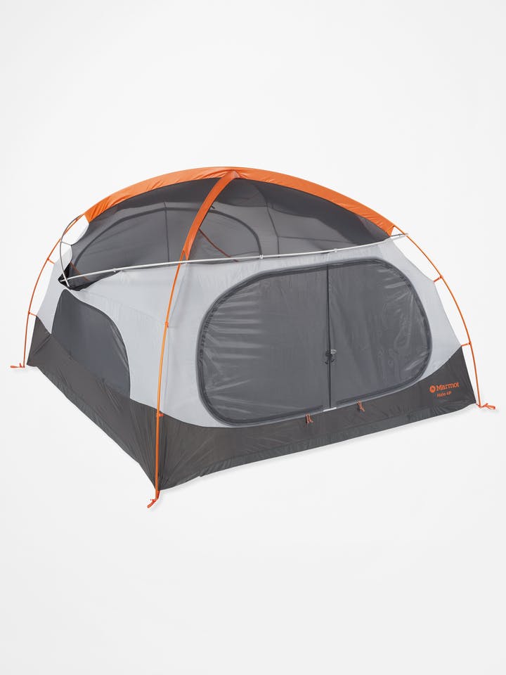 Marmot Halo 4-Person Tent in Tangelo/Rusted Orange - Image 4