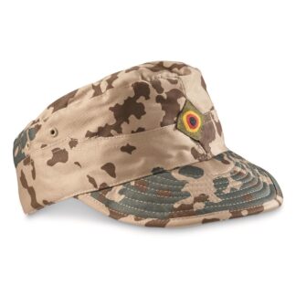 German Military Style Tropical Camo Field Cap
