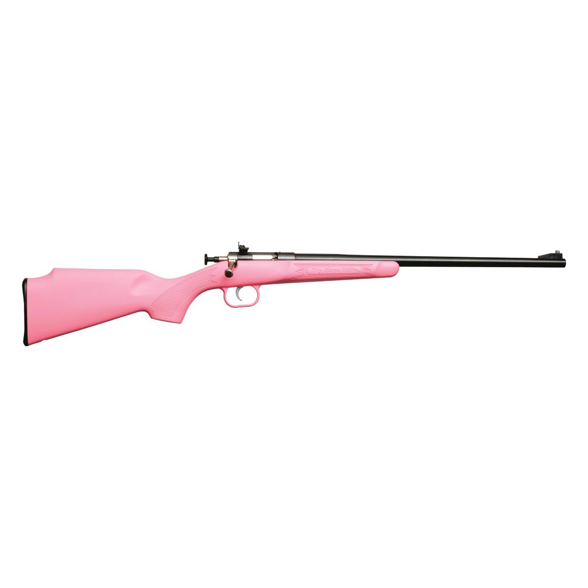 KSA Youth Crickett Gen 2, Single Shot, .22LR, 16.12" Barrel, Synthetic Pink Stock, 1 Round
